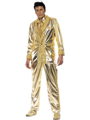Elvis costume gold - costume,,