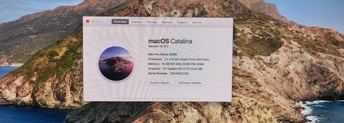 Mac pro dual xeon - 3,1, (2008)