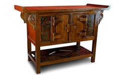 Antique Teak Solid Wood