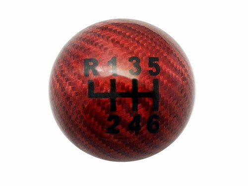 Red carbon fibre gear - carbon, shift