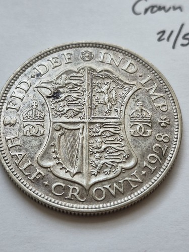 1928 king george half - george, v