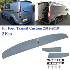 Rear Roof Spoiler For Ford Transit Custom 2012-2019 Doule Door Barn Twin Model
