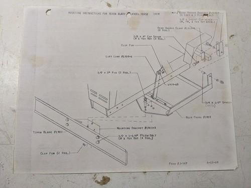 Johnson work horse mounting - work,
