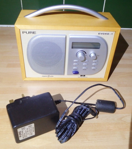 Pure digital evoke radio - evoke-1, dab