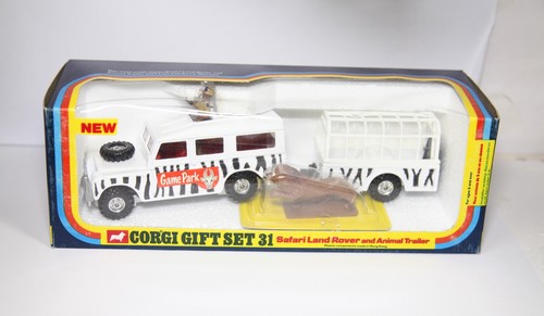 Corgi gift set safari land - set,