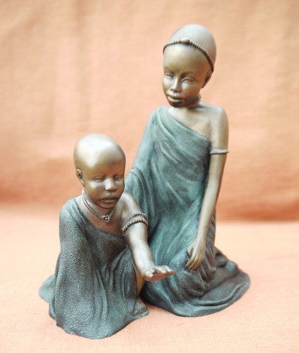 Soul journeys maasai figurines - maasai,