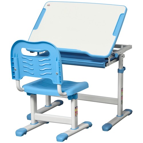 Homcom kids desk and chair - homcom, set