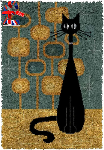 Latch hook rug kit diy - rug,