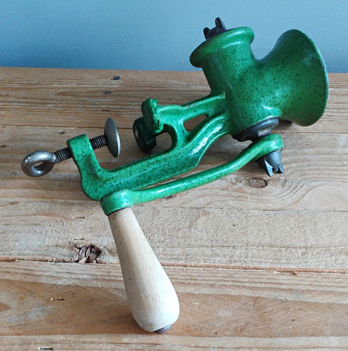 Green manual clamp - green,