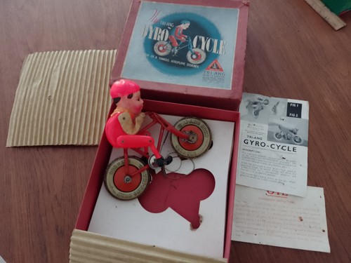 Tri ang gyro cycle vintage - tri-ang,