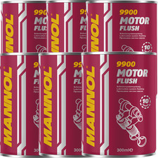 6 x MANNOL Motor Flush Car