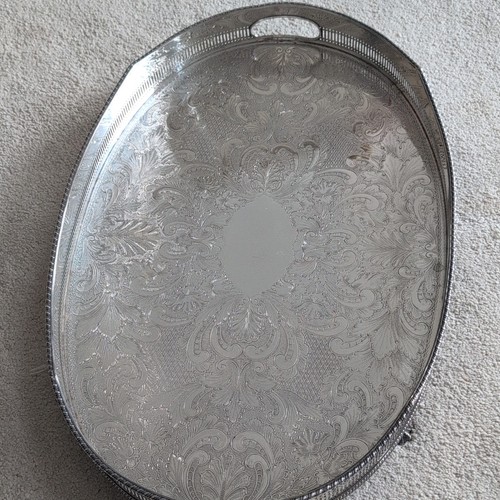 Vintage silver plated - silver, serving