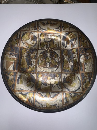 Art nouveau copper plate - nouveau,
