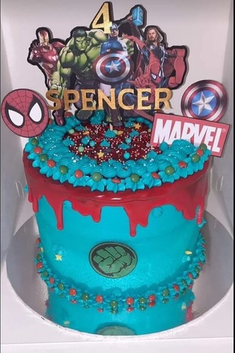 Personalsed marvel cake - personalsed,