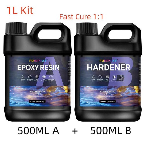 Clear epoxy resin - resin, 1l