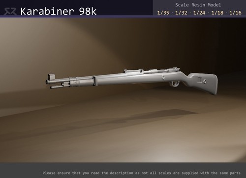 Karabiner 98k 1 - 1/35,, 1/32