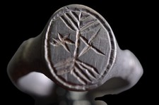 MEDIEVAL BILLON RING WITH