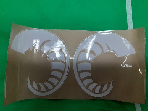 Rams horn mini helmet - , decals
