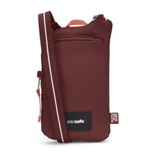 Pacsafe GO Tech Anti Theft Daysafe Crossbody Bag with RFID Pocket – Garnet Red