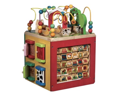 Battat activity cube with - cube,