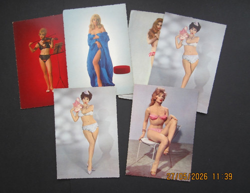 Postcards glamour girls - glamour,