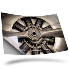 1 x Vinyl Sticker A2 - Vintage