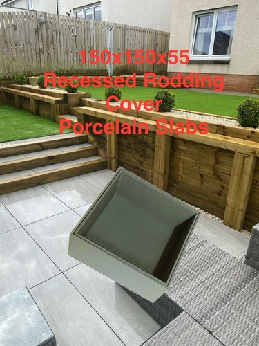 150mm recessed manhole - manhole, cover