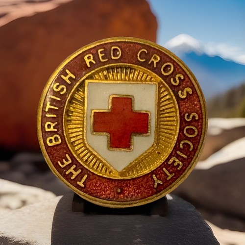 Vintage british red - red, cross
