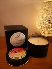 Scented Candle Soy Wax Candle in a Decorative Tin