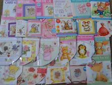 Cross Stitch Card Kits Birthdays Special Occasions Choose From Drop Down Menu