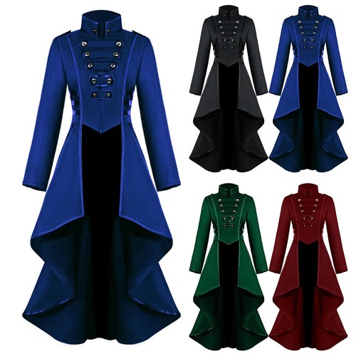 Coat gothic long - coat, sleeve