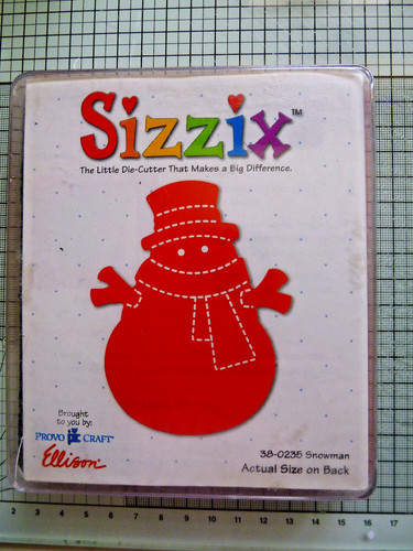 Sizzix originals snowman - sizzix, snowman-