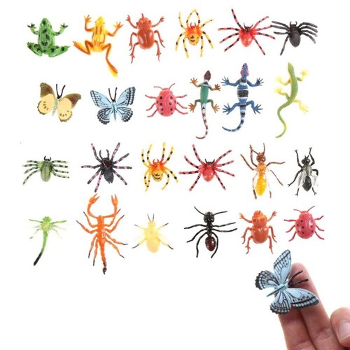 12x plastic insect - plastic,