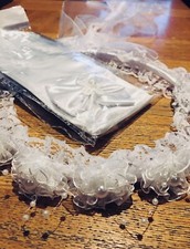 ??Satin Gloves,Lacey Headband Pearls and Flowers Shipping From Ireland  ??