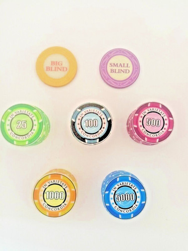 Poker chips set ceramic sunfly - poker,