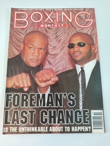 Boxing monthly magazine - boxing,