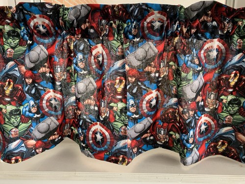 Marvel avengers valance - avengers,