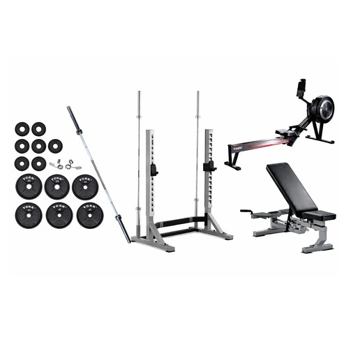 Champion home gym set rack - set,
