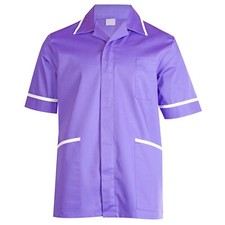 Mens Healthcare Nursing Premium Tunics Woman Uniform Hospital Work Shirt