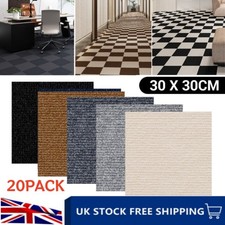 20X Self Adhesive Carpet Tiles