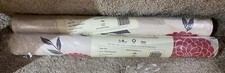 2 Rolls Laura Ashley Erin Cherry Charcoal Wallpaper. Batch nos. Unmatched
