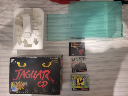 Atari jaguar box incl - jaguar, cd