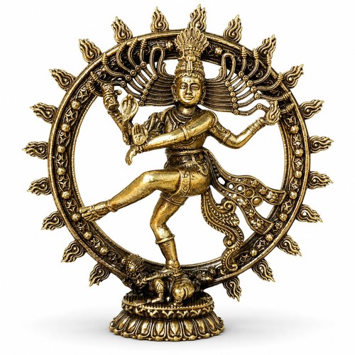 Brass nataraja idol statue - nataraja,