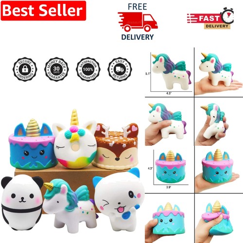 Yoaushy pcs jumbo squishies - 6,