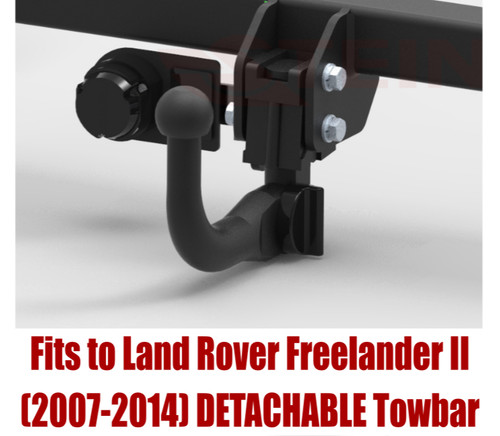 Detachable tow bar for - tow,