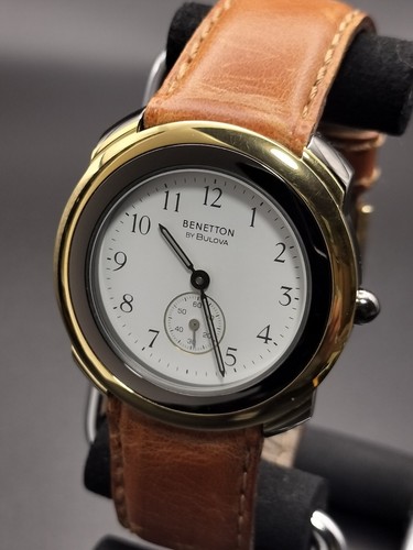 Benetton bulova quartz - by,