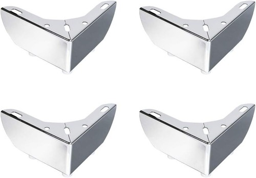 Metal chrome finish shape - metal,