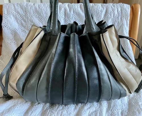 Lupo abanico handbag leather - lupo,