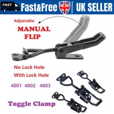 Toggle Clamps Heavy Duty Lock Catch Clip Lever Buckle for Box, Cabinet, Door NEW