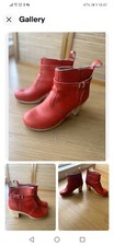 Designer Swedish Hasbeens Wooden Clog Boot's UK7/EU 40